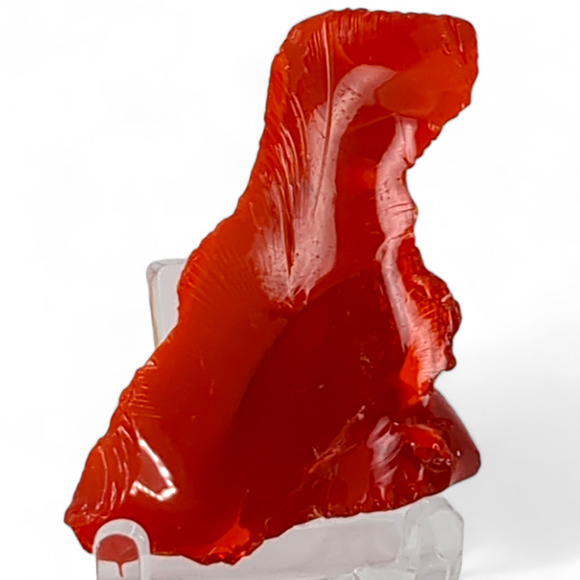 Amberina and Ruby Swirl Slag Art Glass Cullet #4S37 - Picture 1 of 5